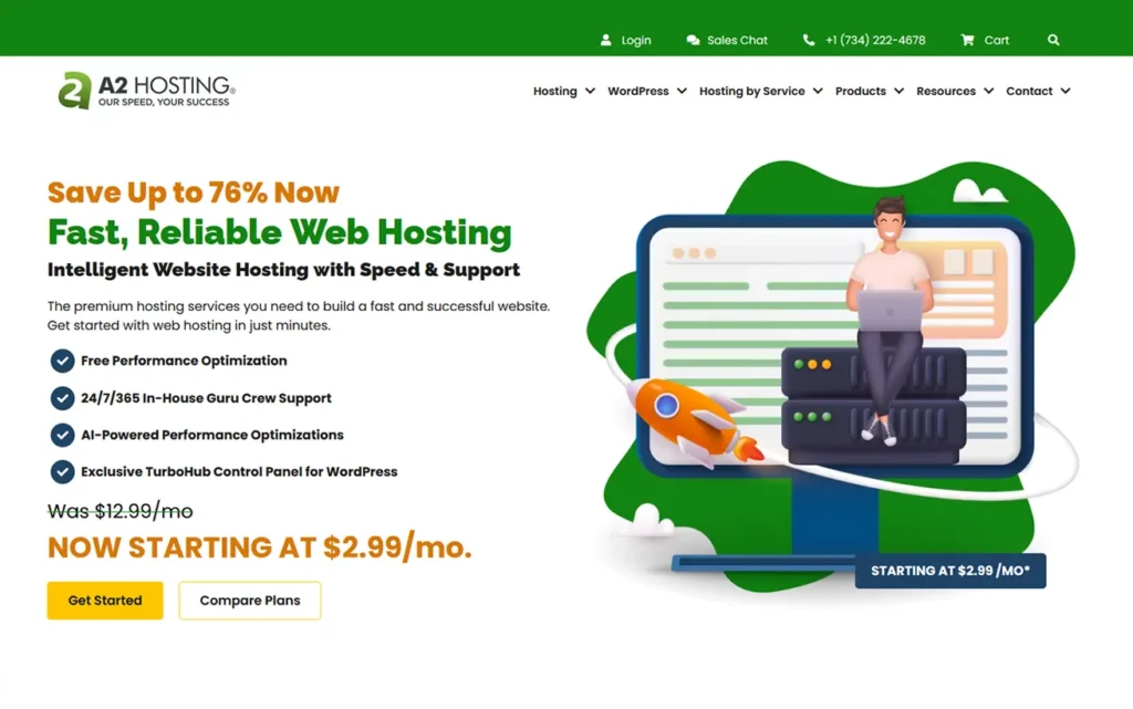A2 Hosting review