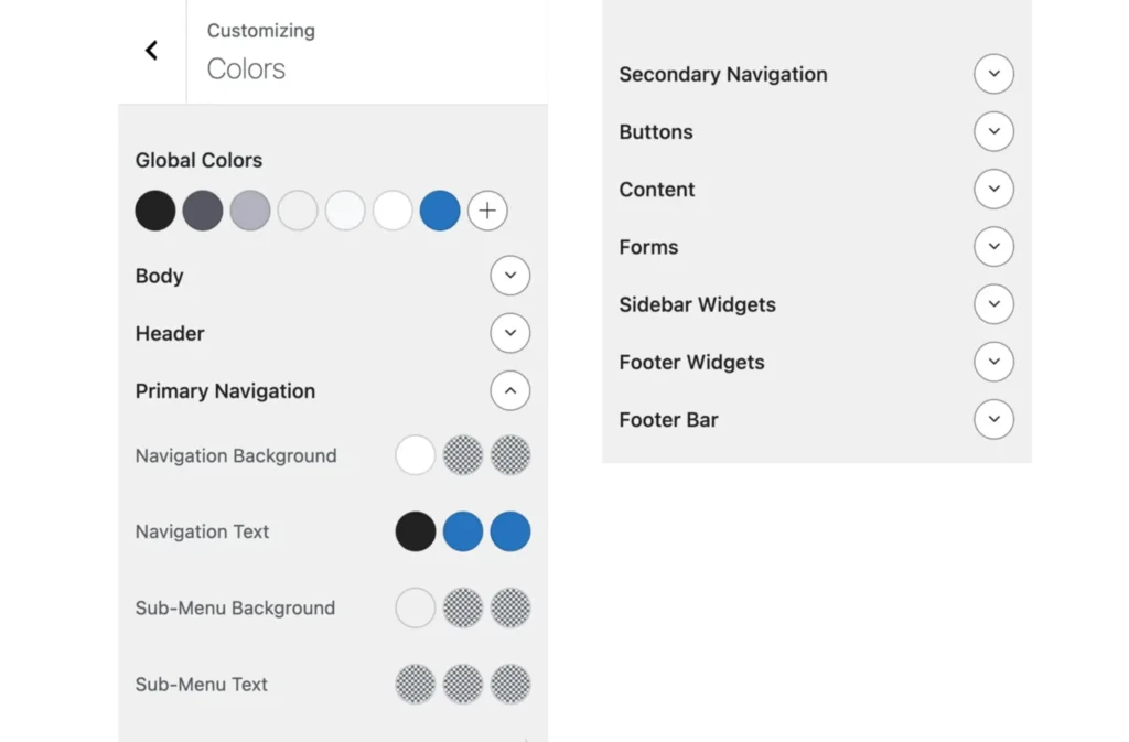 Advanced Color Control
