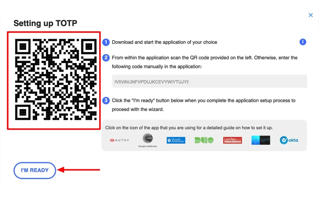 Enable Two-Factor Authentication (2FA)