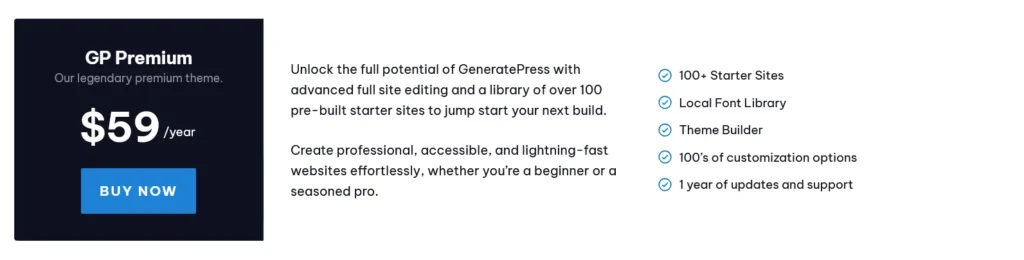 GeneratePress Premium