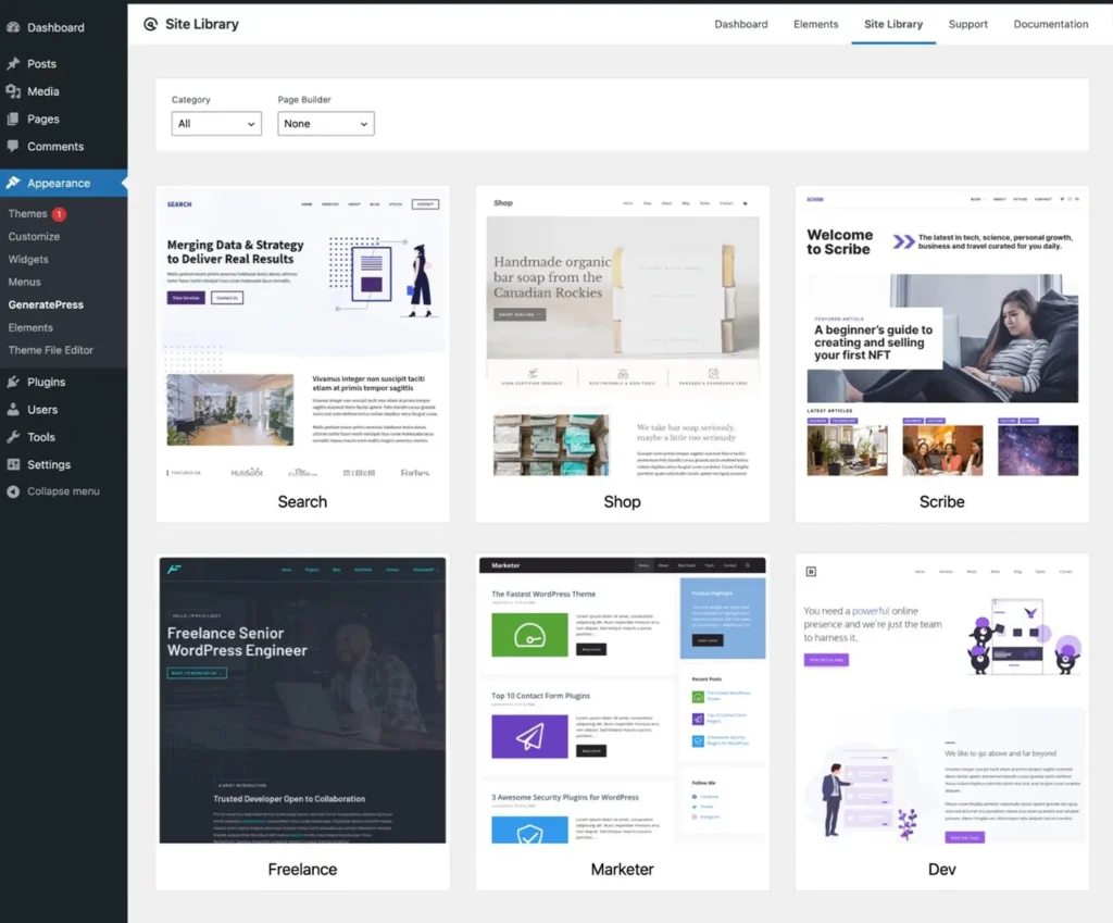 GeneratePress theme review