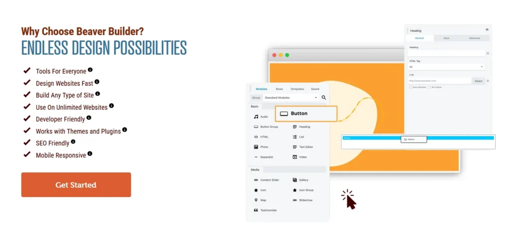 Beaver Builder Plugin Features
