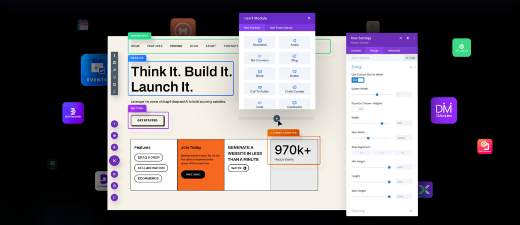 Elegant Themes review - Divi Builder