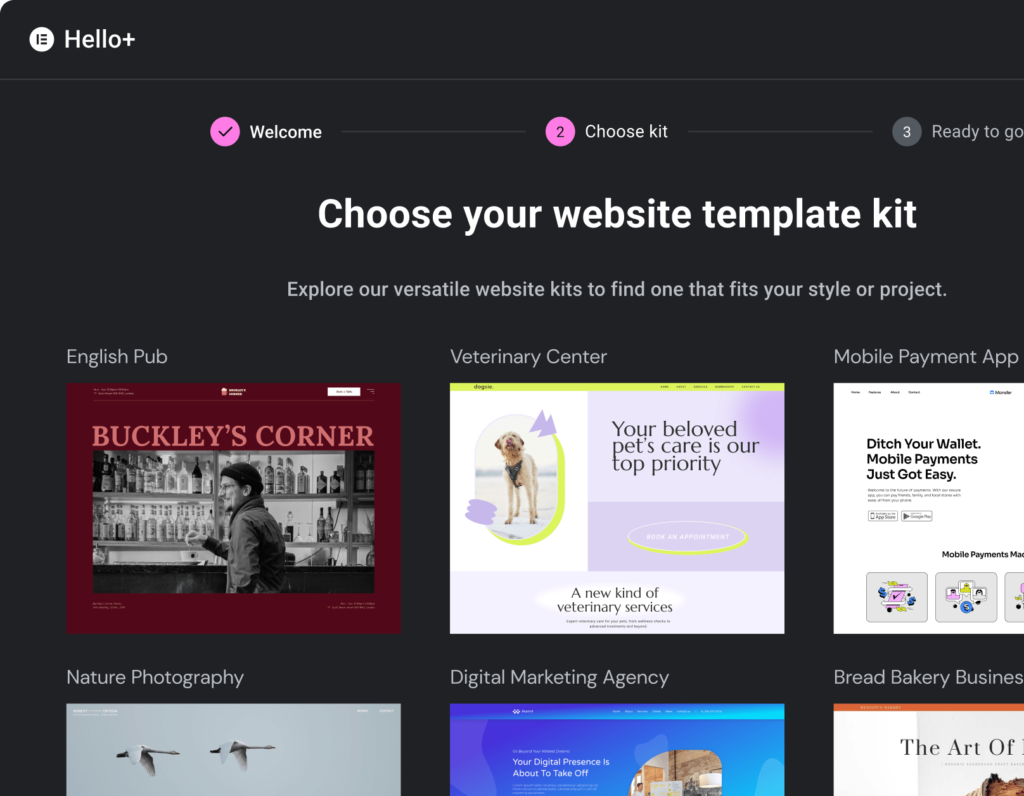 Elementor Hello Theme