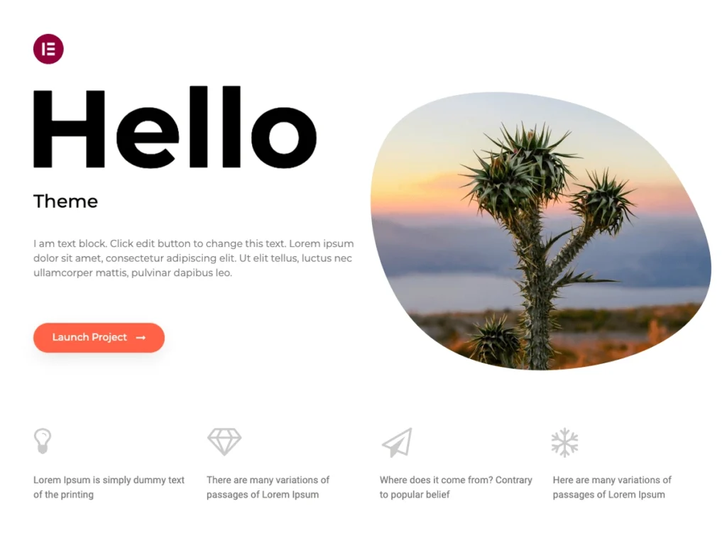 Elementor Hello Theme Review