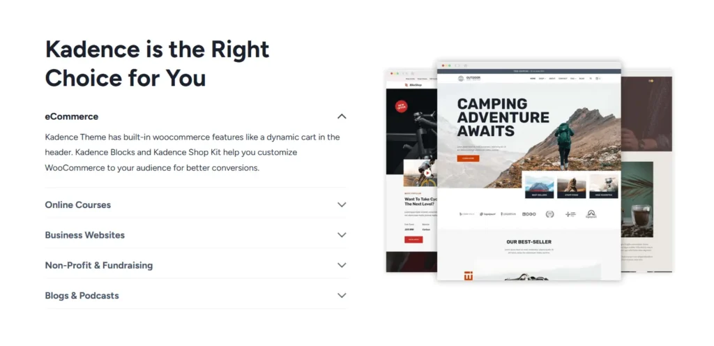 Kadence WP Theme