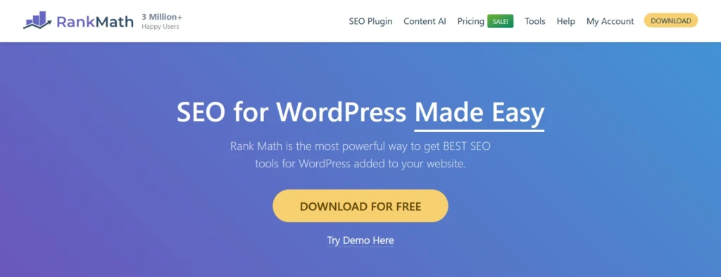 RankMath Seo plugin