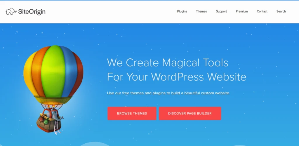 SiteOrigin page builder WordPress