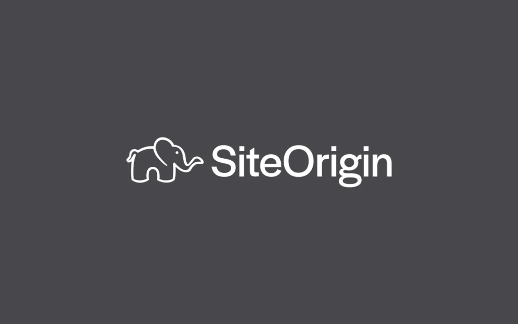 SiteOrigin page builder Wordpress